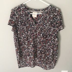 Floral Target Top